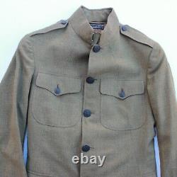 Wwi Us Army Enlisted Men Em Wool Dress Tunic Jacket Coat Tailor Made Rothschild