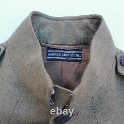Wwi Us Army Enlisted Men Em Wool Dress Tunic Jacket Coat Tailor Made Rothschild