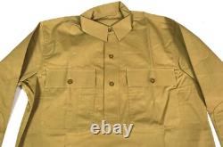 Wwi Us Army M1917 Cotton Combat Field Service Shirt-large/xlarge 46r