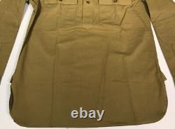 Wwi Us Army M1917 Cotton Combat Field Service Shirt-large/xlarge 46r