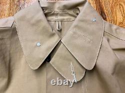 Wwi Us Army M1917 Dismounted Rain Coat Jacket Raincoat-size 2 (42r-46r)