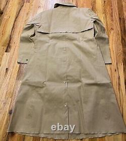Wwi Us Army M1917 Dismounted Rain Coat Jacket Raincoat-size 3 (46r-50r)