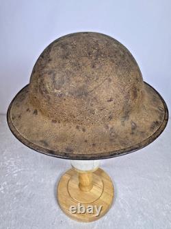 Wwi Us Army M1917 Doughboy Helmet Original 89th ID Double Painted Insignia