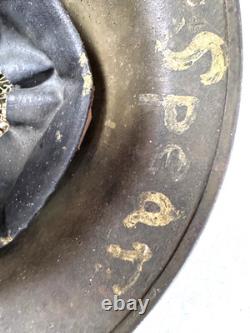 Wwi Us Army M1917 Doughboy Helmet Original 89th ID Double Painted Insignia