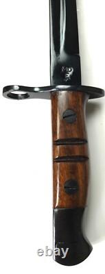 Wwi Us Army M1917 Enfield Remington Winchester Rifle Bayonet & Carry Scabbard
