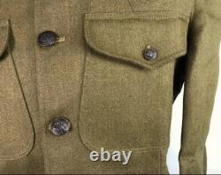 Wwi Us Army M1917 Wool Combat Field Tunic- Size Large