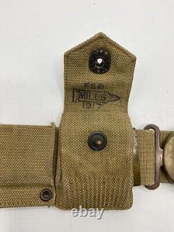 Wwi Us M1910 Mills Garrison Belt