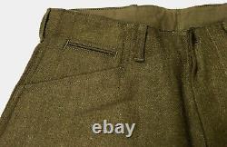 Wwi Us M1917 Wool Combat Field Breeches Trousers- Size Xlarge 38 Waist