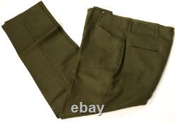 Wwi Us M1918 Wool Combat Field Straight Leg Trousers- Size Xlarge 38 Waist
