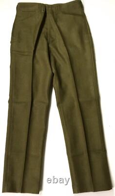 Wwi Us M1918 Wool Combat Field Straight Leg Trousers- Size Xlarge 38 Waist