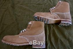 Wwi Us Pershing M1918 Infantry Trench Boots- Size 11