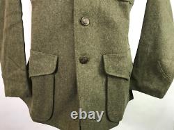 Wwi Us Usmc Marine P1917 Wool Combat Field Tunic- Size 3xlarge 52r