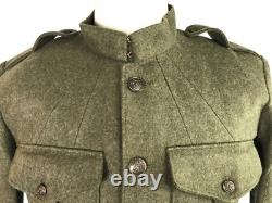 Wwi Us Usmc Marine P1917 Wool Combat Field Tunic- Size Large 44r