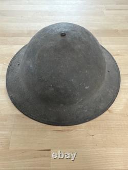 Wwi Usmc Brodie Helmet M1917a1