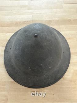 Wwi Usmc Brodie Helmet M1917a1