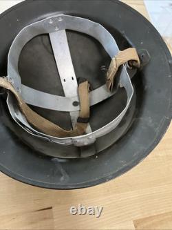 Wwi Usmc Brodie Helmet M1917a1