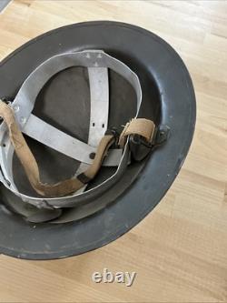 Wwi Usmc Brodie Helmet M1917a1