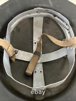 Wwi Usmc Brodie Helmet M1917a1