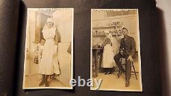 Wwi V. A. D. Voluntary Aid Detachment Canada Photo Album Nurses + Letter