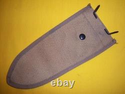 Wwi Ww1 Usmc U. S. Aef 1918 Fence Cutter Pouch With Type 1 Carr Snap, Scarce