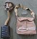 Wwi Wwii British Common Wealth Infantry Sbr Gas Mask & Carry Bag