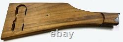 Wwi Wwii German P08 Navy Luger Pistol Wooden Stock