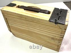 Wwi Wwii Us M1917 Browning Wooden Ammo Box